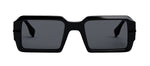 Fendi FENDIGRAPHY FE 40073U 01A Rectangle Sunglasses