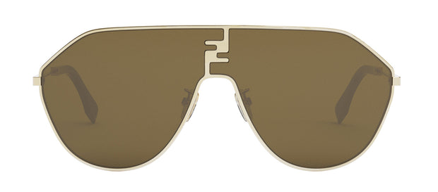 Fendi FF MATCH FE 40080U 30E Aviator Sunglasses