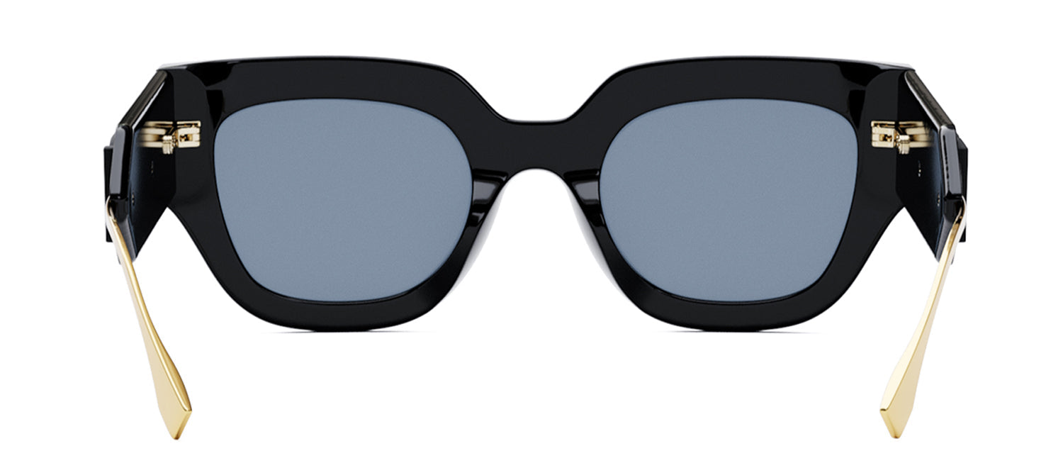 Fendi FENDIGRAPHY FE 40097I 01V Square Sunglasses