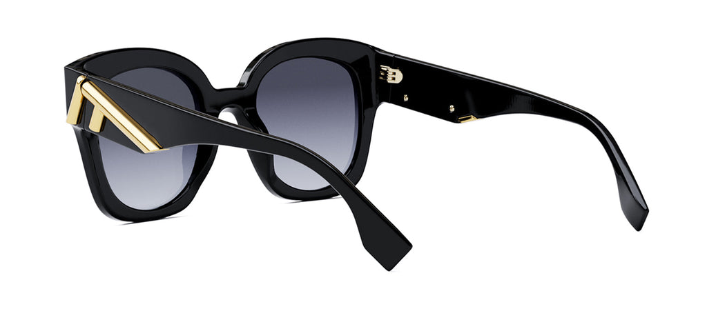 Fendi FIRST FE 40098I 01W Square Sunglasses