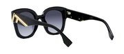 Fendi FENDI FIRST  FE40098I 01W Square Sunglasses