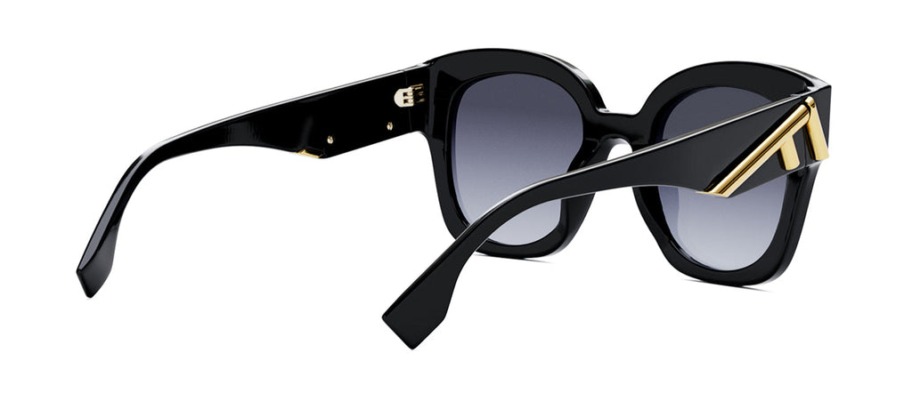 Fendi FIRST FE 40098I 01W Square Sunglasses