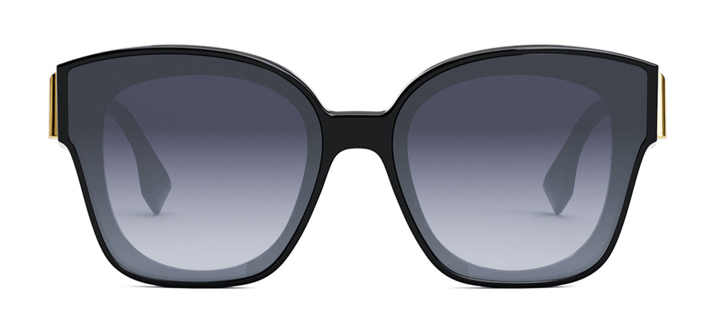 Fendi FIRST FE 40098I 01W Square Sunglasses