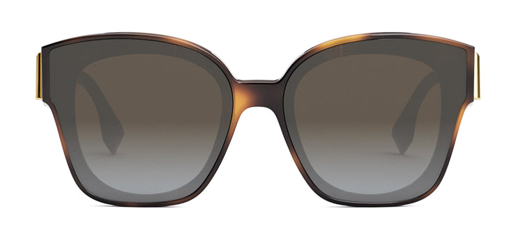 Fendi FENDI FIRST  FE40098I 53B Square Sunglasses