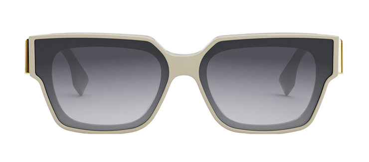 Fendi FIRST FE 40099F 25B Square Sunglasses