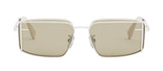 Fendi FE40102U 25N Rectangle Sunglasses