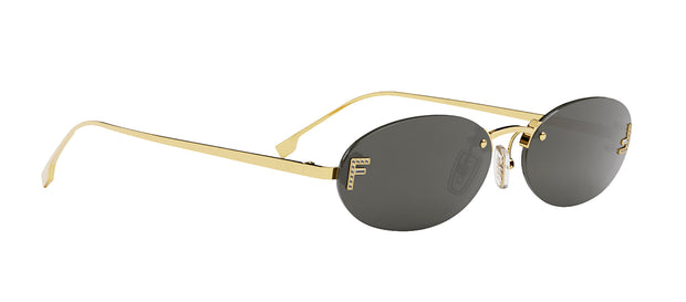 Fendi FENDI FIRST  FE4075US 30A Oval Sunglasses