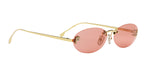 Fendi FIRST FE 4075US 30S Oval Sunglasses