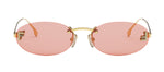 Fendi FIRST FE 4075US 30S Oval Sunglasses
