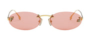 Fendi FE4075US 30S Oval Sunglasses