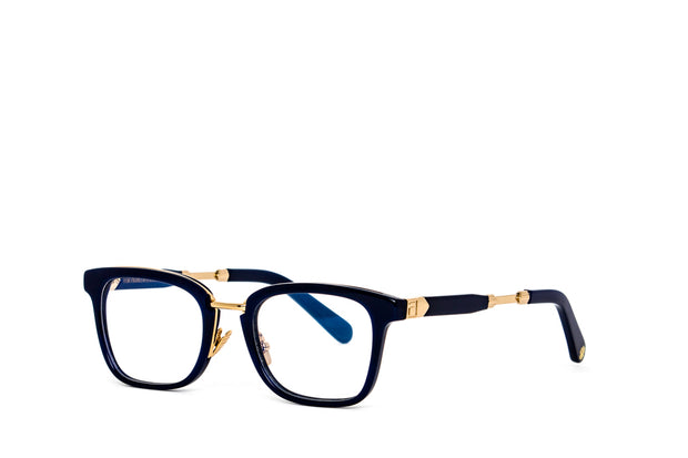 FUBU Frames Essex Navy Clubmaster Blue Light Eyeglasses
