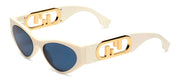 Fendi O'LOCK  FE40049I 25V Cat Eye Sunglasses