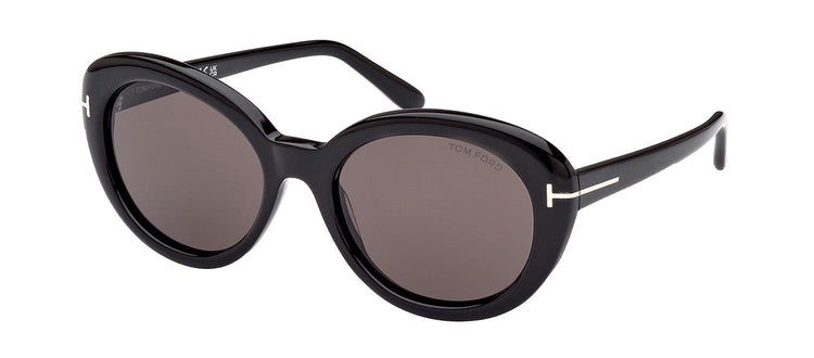Tom Ford LILY FT1009 01A Oval Sunglasses