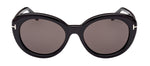 Tom Ford LILY FT1009 01A Oval Sunglasses