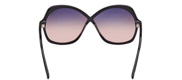 Tom Ford ROSEMIN FT1013 01B Butterfly Sunglasses