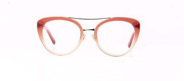 FUBU Frames Montauk Beige Oval Blue Light Eyeglasses
