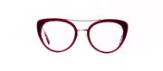 FUBU Frames Montauk Burgundy Oval Blue Light Eyeglasses