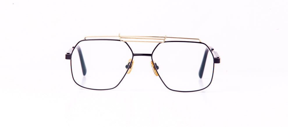 FUBU Frames Black/Gold Blue Eyeglasses