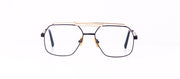 FUBU Frames Sullivan Black/Gold Geometric Blue Light Eyeglasses