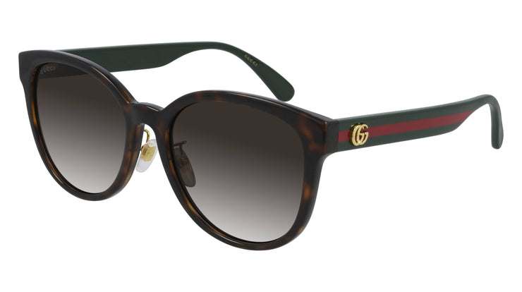 Gucci GG 0854SK 003 Round / Oval Sunglasses