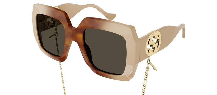 Gucci GG1022S 003 Oversized Square Sunglasses