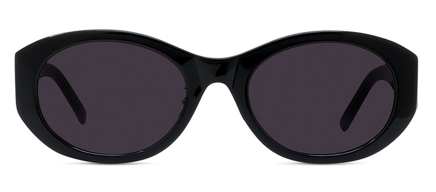 GV Day Oval Sunglasses in Black - Givenchy