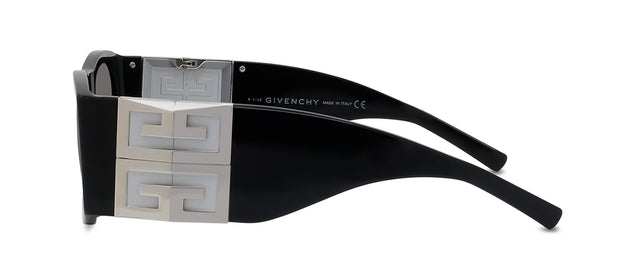 Givenchy 4G GV40028I 01C Oval Sunglasses