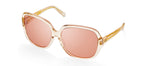 Dita Supa-Dupa 7700-N-RSE-62 Oversized Square Sunglasses