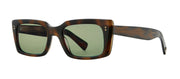Garrett Leight GL 3030 2126 SPBRNSH/SFVVG Square Sunglasses