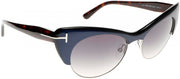 Tom Ford LOLA W FT0387 89W Cat Eye Sunglasses