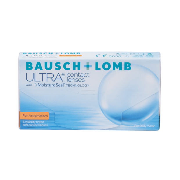 Ultra For Astigmatism Contact Lenses Box - 6 Pack