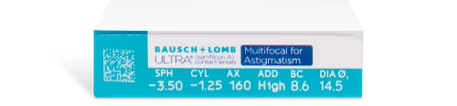 Ultra Multifocal for Astigmatism - 6 pack Contact Lenses