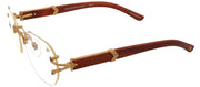 Vintage Frames Company VF V-DÉCOR XL WOODS 0004 Rectangle Sunglasses