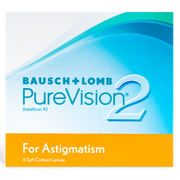 PureVision 2 HD For Astigmatism Contact Lenses Box - 6 Pack